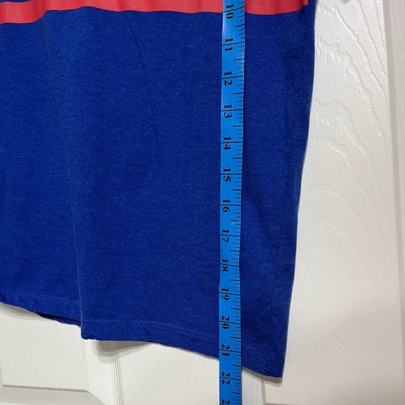 Royal Blue + Stripes | Cat & Jack | Youth M or Woman XS | EUC | Soft Cotton Tee - Picture 3 of 8